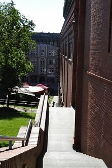 Stary Browar, widok na Półwiejską, P-ń