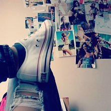Nowe converse <3 Białe, niestety za małe i muszę je sprzedać :(