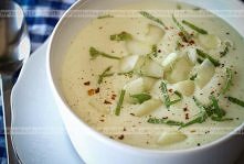 Ogórkowa na wywarze warzywnym