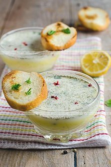 Zupa cytrynowa z ryżem