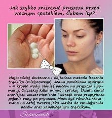Sposób na  pryszcze