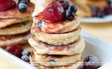 Placuszki z malinami