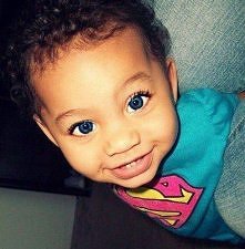 Jakie śliczne ma oczka ;o