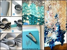 piękna papierowa dekoracja