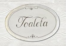 Postarzana tabliczka shabby chic. Kliknij aby zobaczyć więcej!