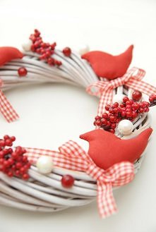 Świąteczny wianek. Kliknij aby zobaczyć więcej!