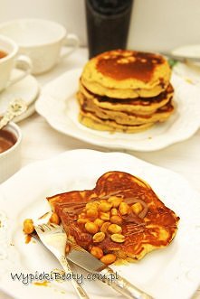 Orzechowe pancakesy