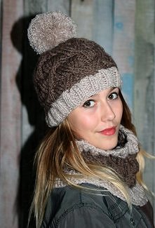 Czapka z kominem handmade - dostępne w serwisie DaWanda - nick Barabell