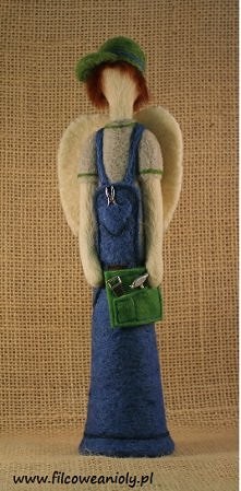 Anioł Pan Złota Rączka
Filcowy Anioł