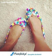 Baletki w guzikach- mega!