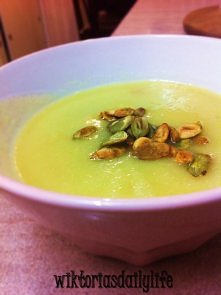 Zupa krem z cukinii- wiktoriasdailylife.blogspot.com