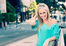 fryzura na co dzień średnie...