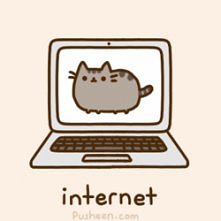 Pusheen ♥ Internet!