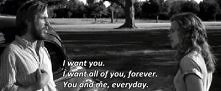 I want you...