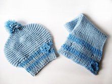 Uroczy niebieski komplecik ...