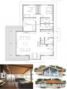 Mały funkcjonalny nowoczesny i względnie tani domek? Kolejny odcinek u PD ;] Wejdź po odrobinę inspiracji ;]