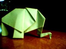 Słonik =] (origami)