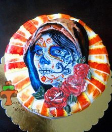 La muerte girl cake.
Tortywalentyny.blog.pl