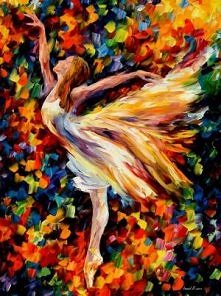 tancerka - Leonid Afremov