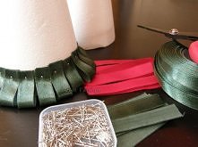 choinka, stożek styropianowy