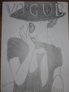 moj rysunek ;p Vogue
