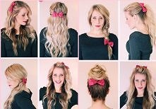 fryzury z kokardą ;)