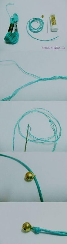 Bransoletka z koralikami i ...