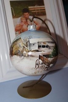 bombka szklana srednica 10 ...