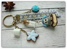 Zimowy Breloczek z Sówką