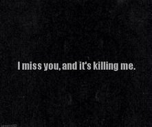it's killing me..