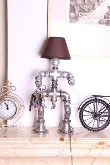 Sprzedam lampa zrobiona przeze mnie więcej info na www boutique1.pl kategoria dom