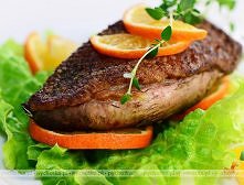 Kaczka w pomarańczach