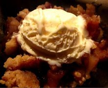 CRUMBLE A'LA SZARLOTKA...