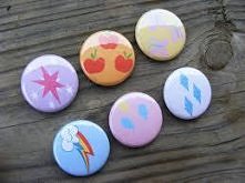 mlp przypinki :)