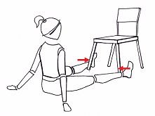 Ćwiczenia na wewnętrzną stronę ud!  Bez konieczności kupowania "agrafki"!  Ćwiczenie wywodzi się z Calanetics'u, wystarczy usiąść na podłodze, podeprz...