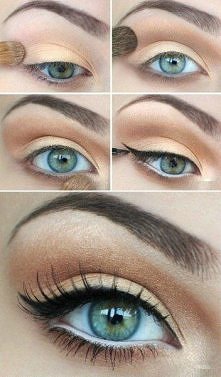 Kilka krokow do wykonania dziennego makijazu.