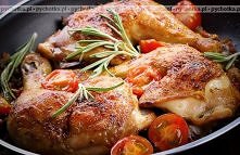 Grillowany kurczak z pomidorem