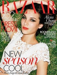 Alexa Chung for Harper's Bazaar Australia October 2011