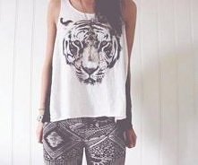 Z tygrysem *O* Świetny ;)