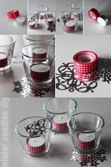 świąteczny świecznik