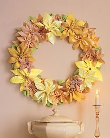 Ribbon-Poinsettia Wreath