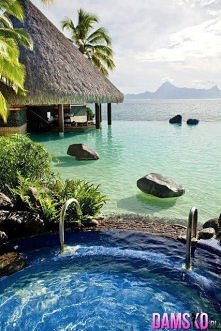 Piękne miejsce na Bora Bora