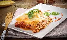 Lasagne z soczewicą czerwoną