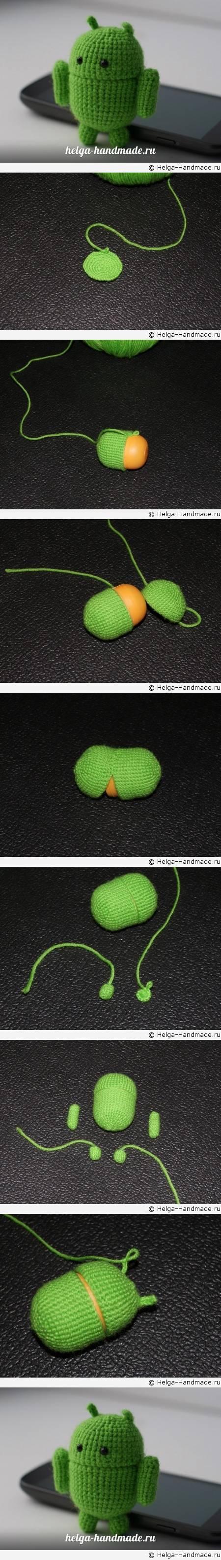  robot android, keychain, tutorial