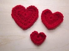 Serduszko na szydełku