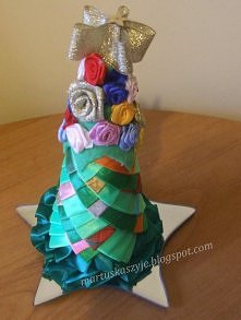 choinka ze wstążek - moje w...