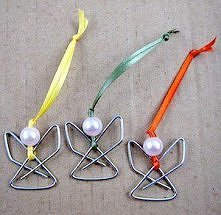 aniołki ze spinaczy