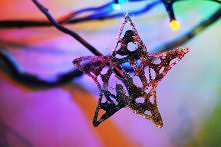 gwiazdka z kleju na gorąco