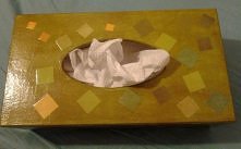 Chustecznik w kolorze khaki