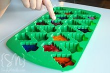 świąteczne kredki :)